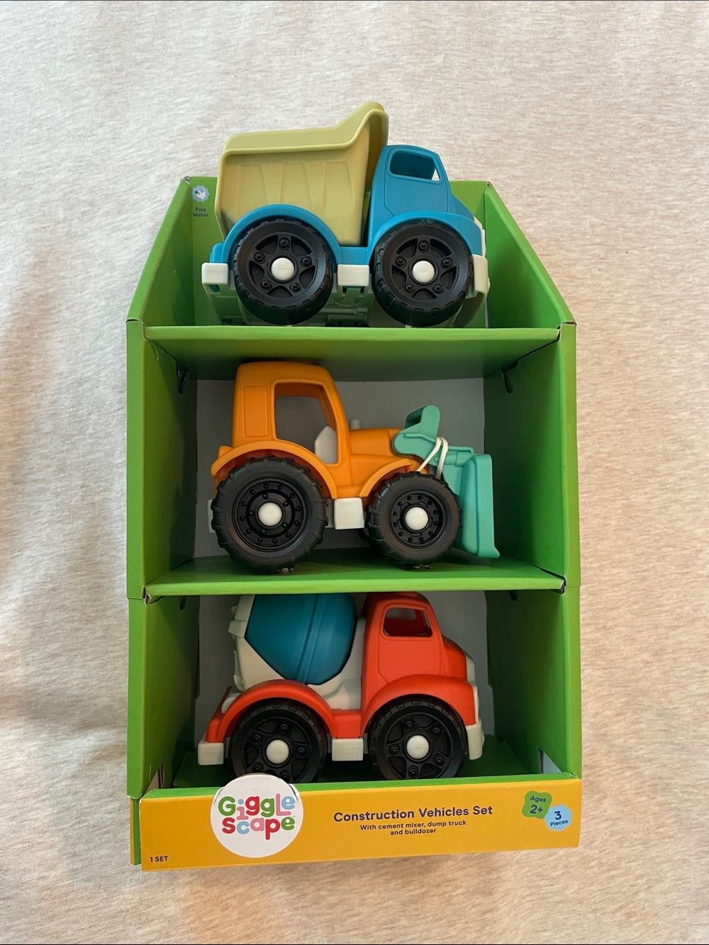 Kids Construction Vehicle Set